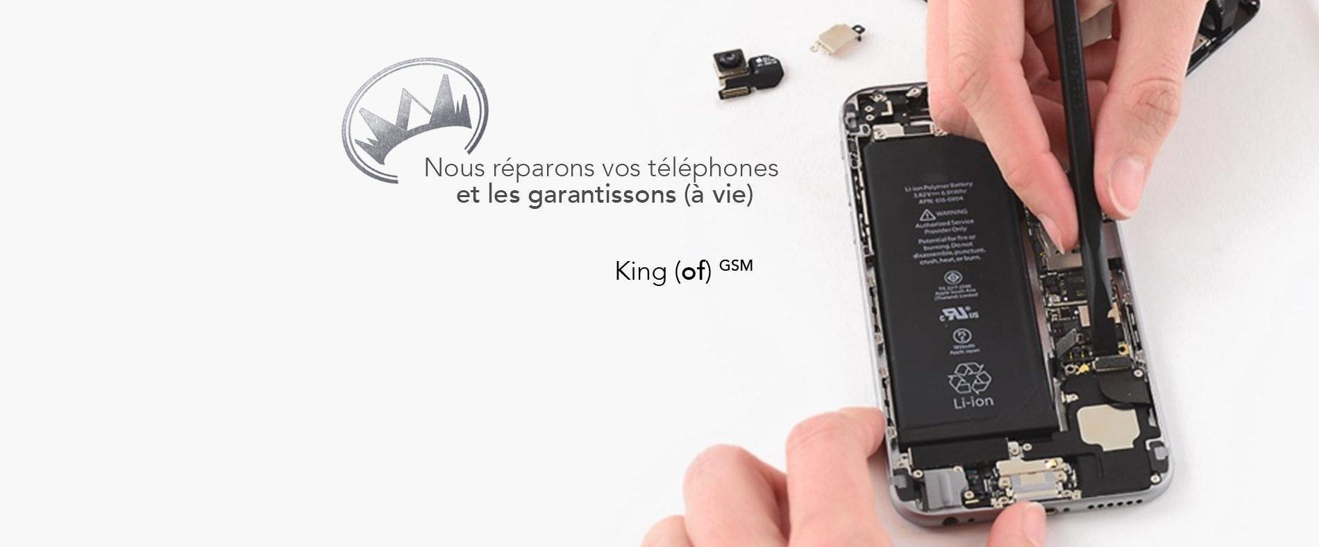 changement batterie iphone 6S à genève et Lausanne